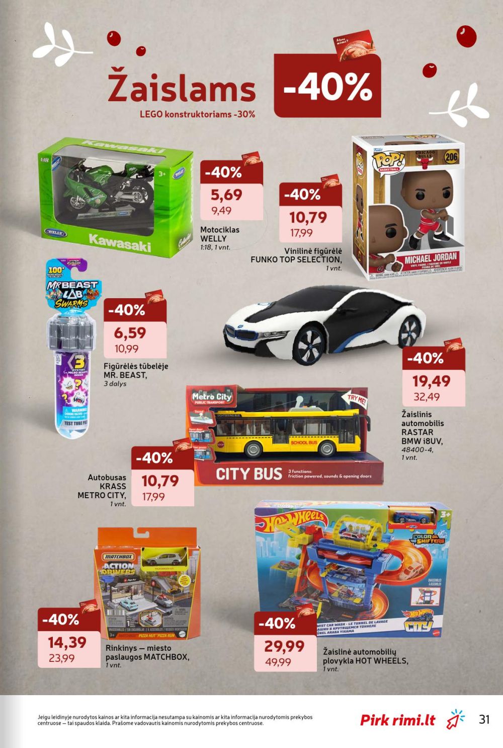 RIMI - Žiemos švenčių katalogas (2025 11 18 - 2025 12 28) | 31