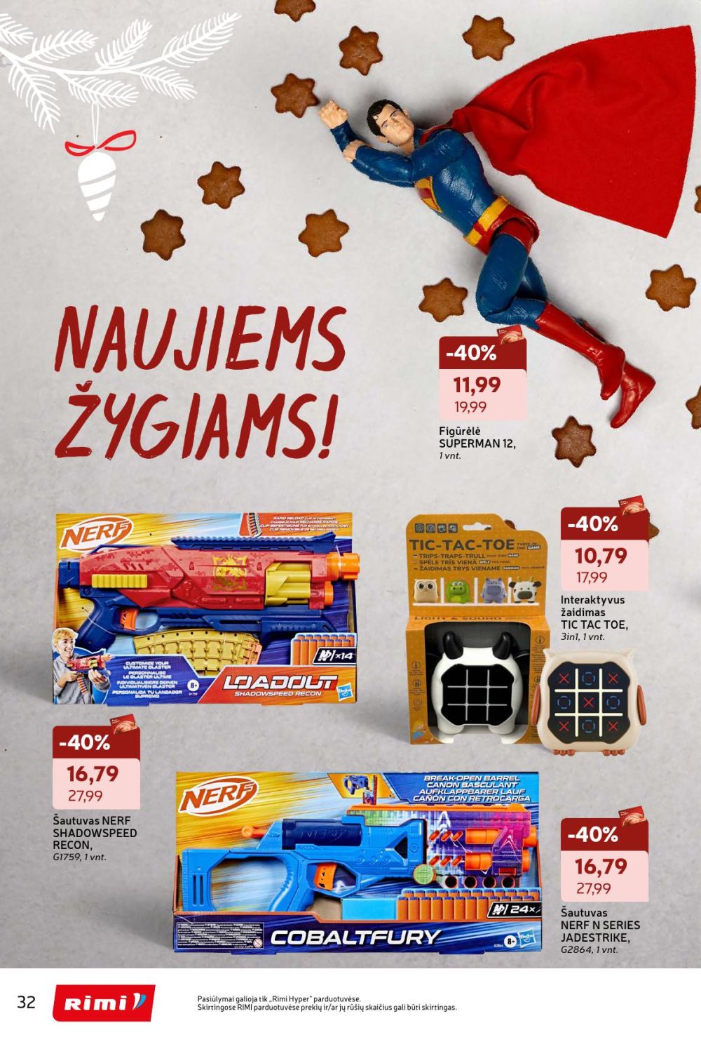 RIMI - Žiemos švenčių katalogas (2025 11 18 - 2025 12 28) | 32