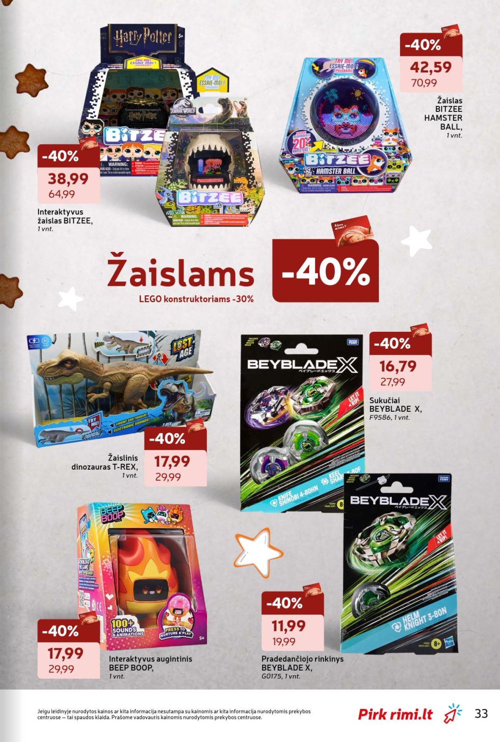 RIMI - Žiemos švenčių katalogas (2025 11 18 - 2025 12 28) | 33