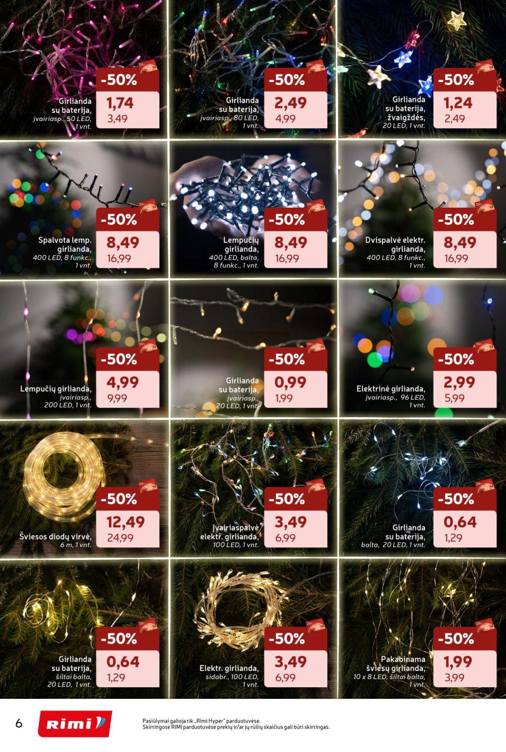 RIMI - Žiemos švenčių katalogas (2025 11 18 - 2025 12 28) | 6