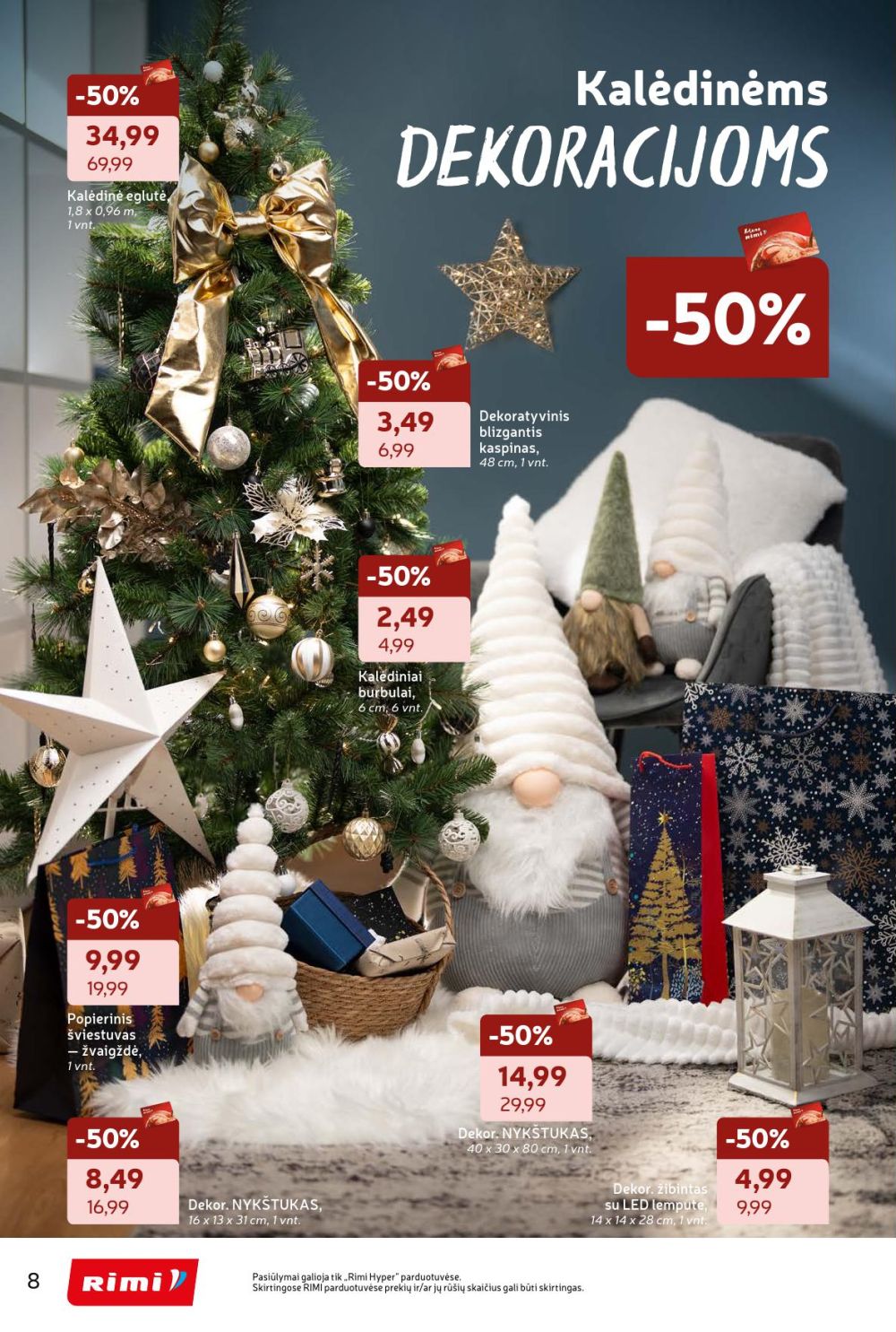 RIMI - Žiemos švenčių katalogas (2025 11 18 - 2025 12 28) | 8