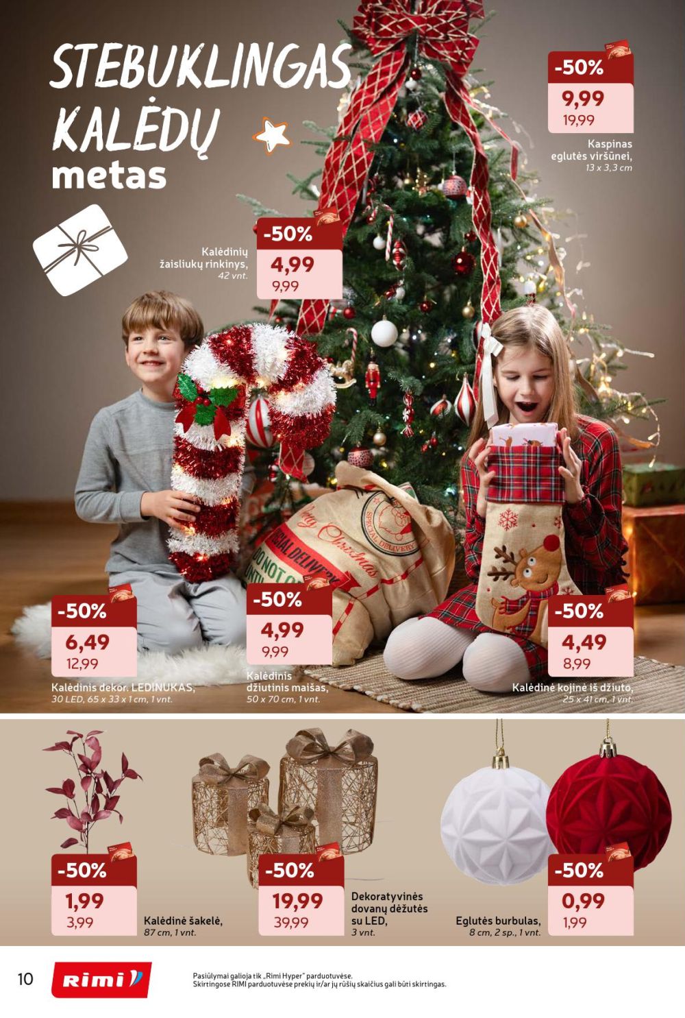 RIMI - Žiemos švenčių katalogas (2025 11 18 - 2025 12 28) | 10
