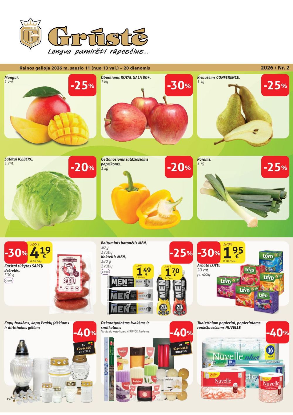 GRŪSTĖ - Leidinys Nr.2 (2026 01 11 - 2026 01 20) | 1