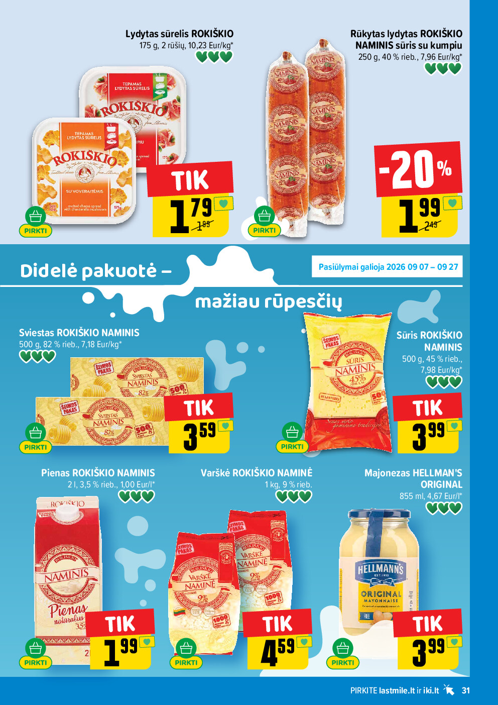 IKI Kainų leidinys Nr. 39 (2026-09-21 - 2026-09-27) | 31