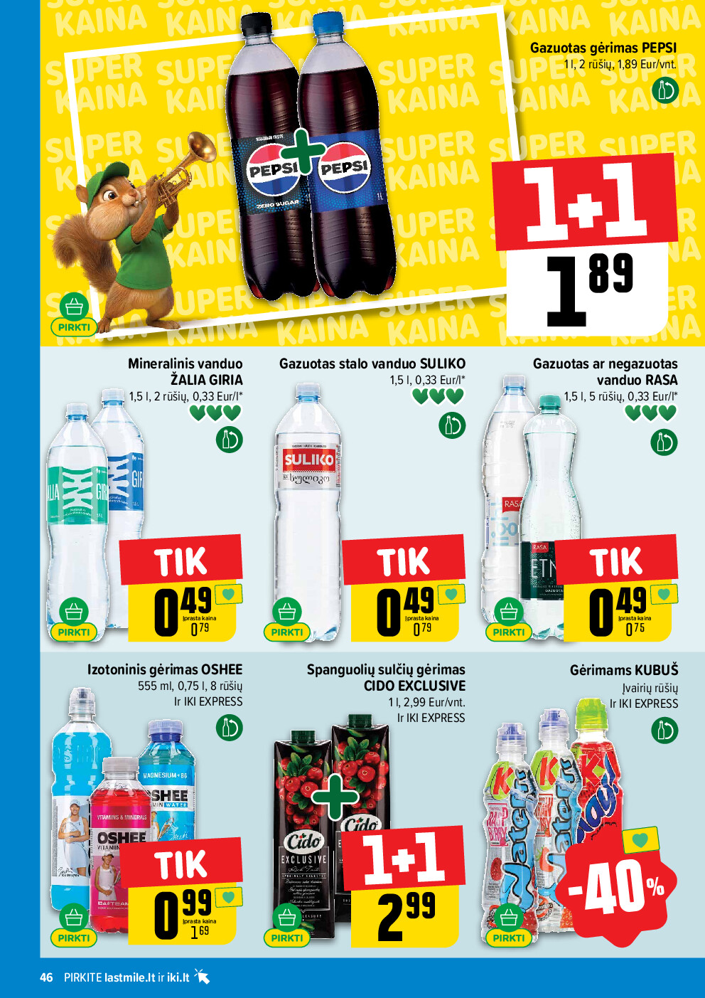 IKI Kainų leidinys Nr. 39 (2026-09-21 - 2026-09-27) | 46