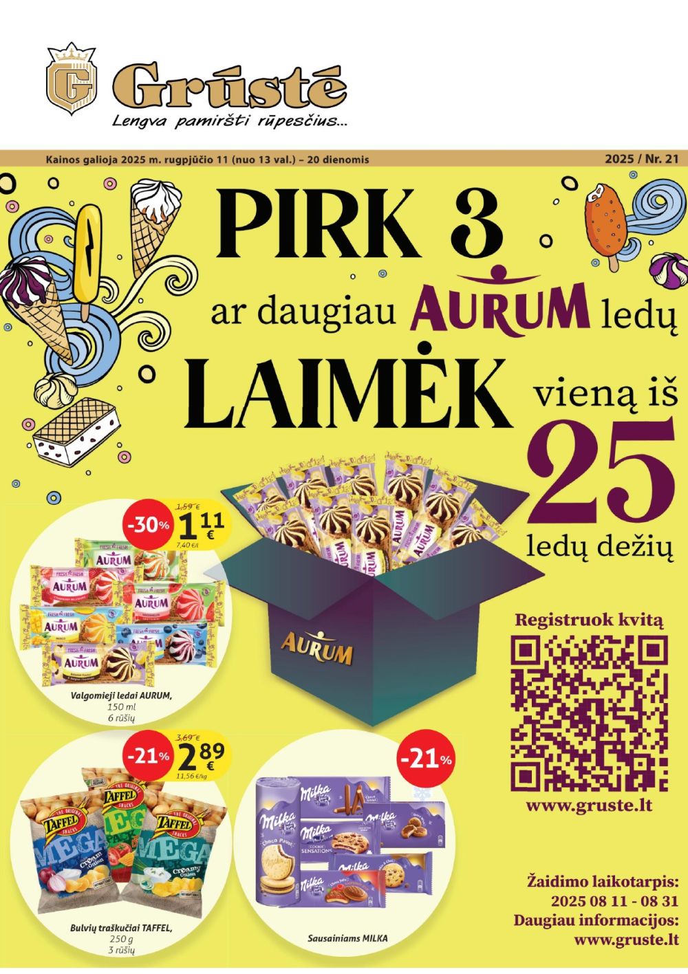 GRŪSTĖ - Leidinys Nr.21 (2025 08 11 - 2025 08 20) | 1