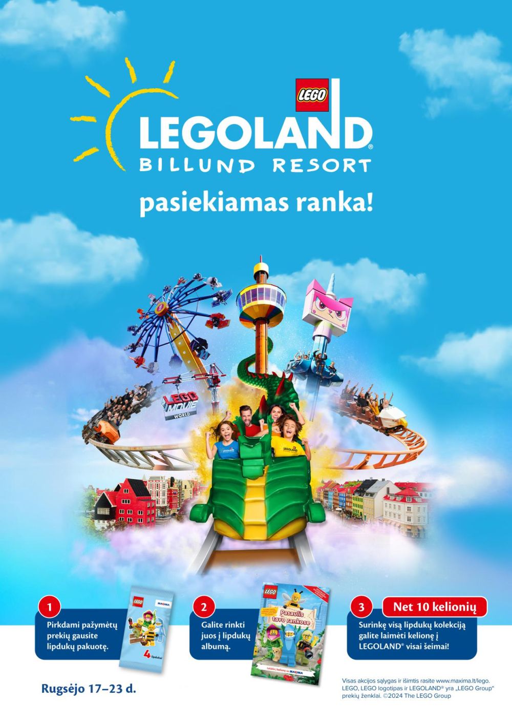 MAXIMA - LEGOLAND® pasiekiamas ranka! (2024 09 17 - 2024 09 23) | 1