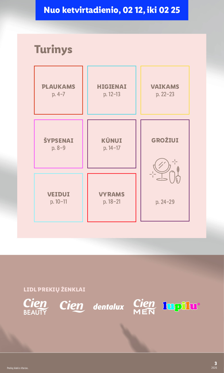 Grožio festivalis (2026-02-09 - 2026-02-25) | 3