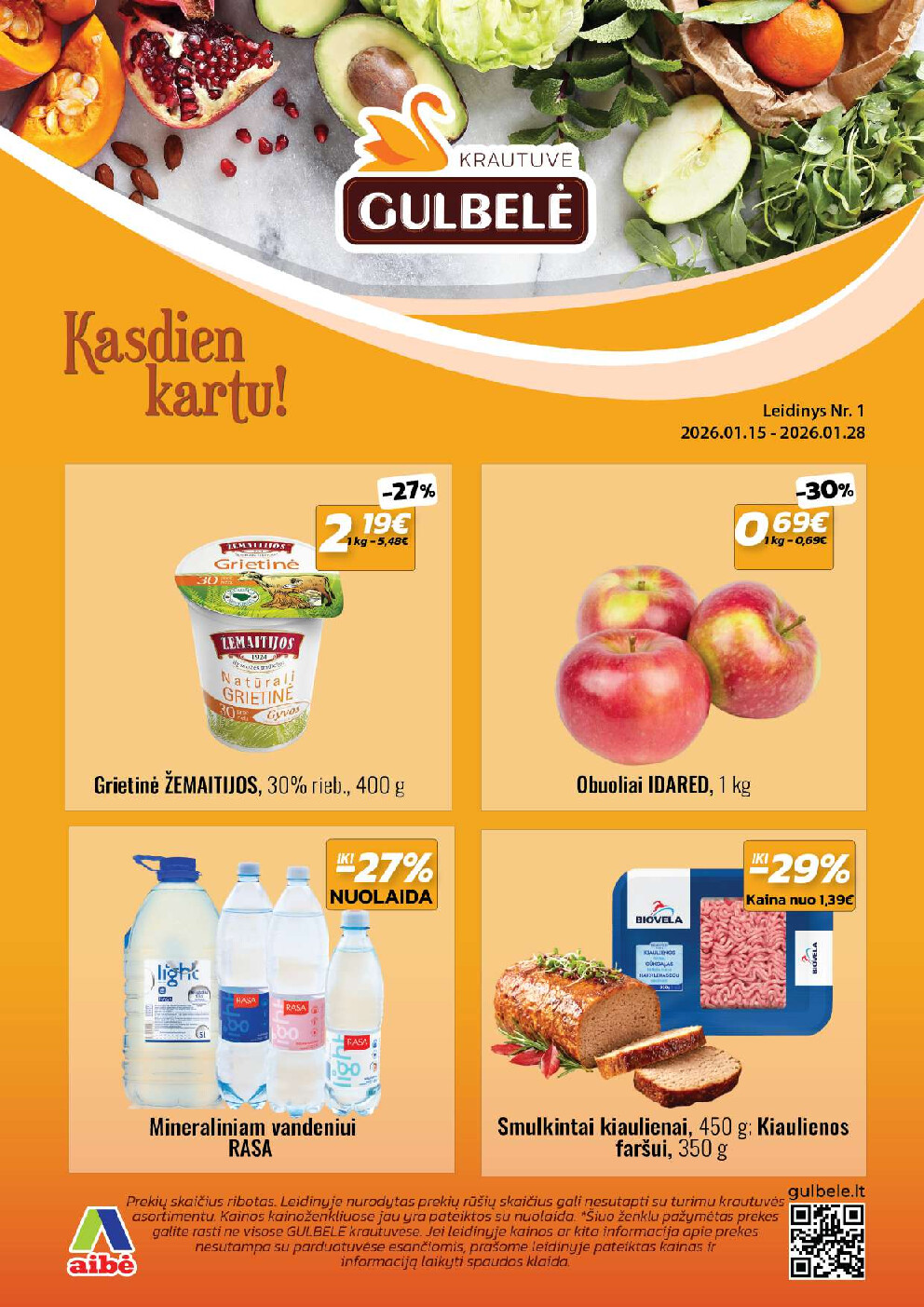 Gulbelės leidinys Nr. 1 (2026-01-15 - 2026-01-28) | 1