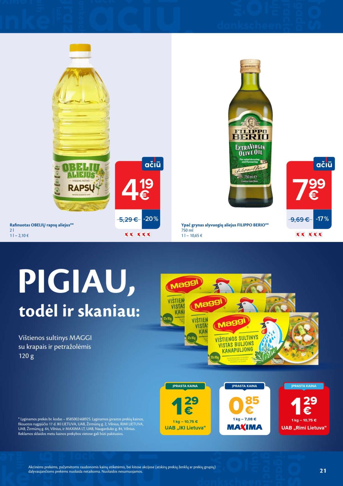MAXIMA - Kaininis leidinys Nr.35 (2026 08 25 - 2026 08 31) | 11