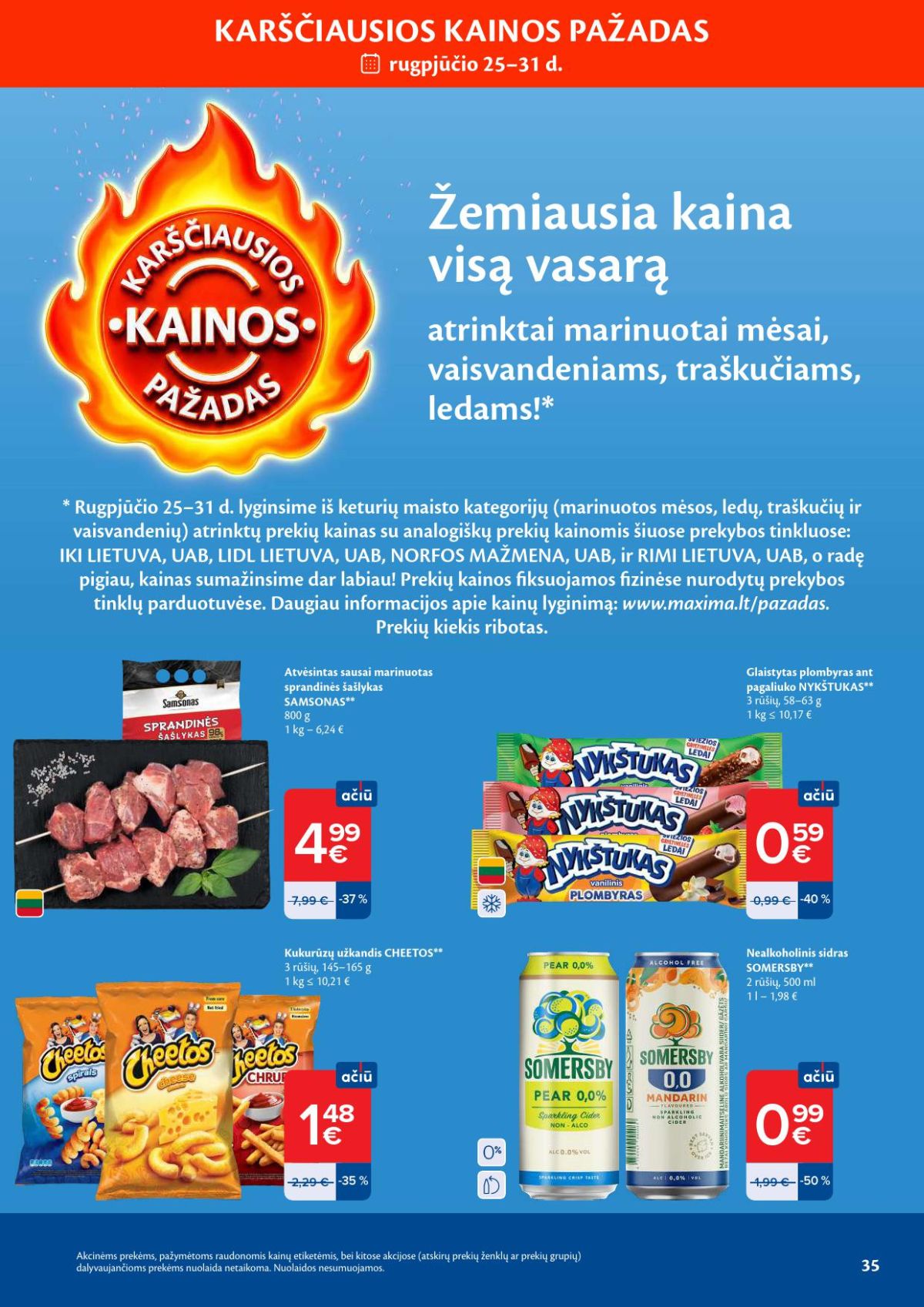 MAXIMA - Kaininis leidinys Nr.35 (2026 08 25 - 2026 08 31) | 18