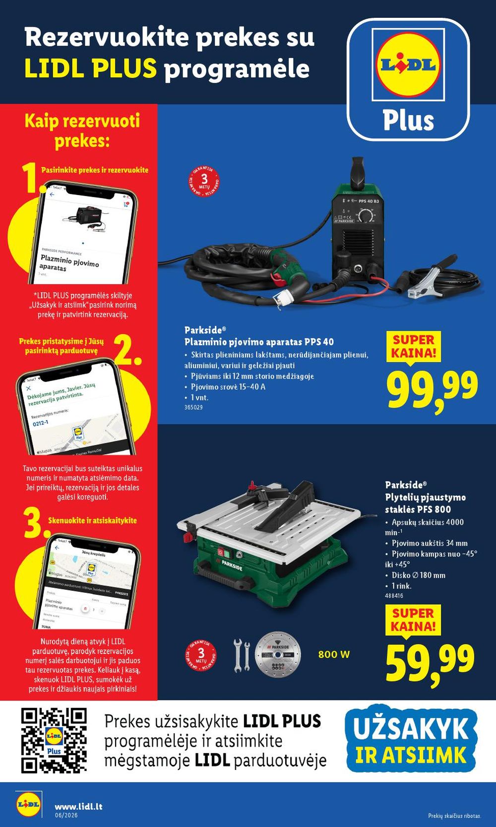 LIDL - Ne maisto prekių pasiūlymai (2026 02 02 - 2026 02 08) | 2