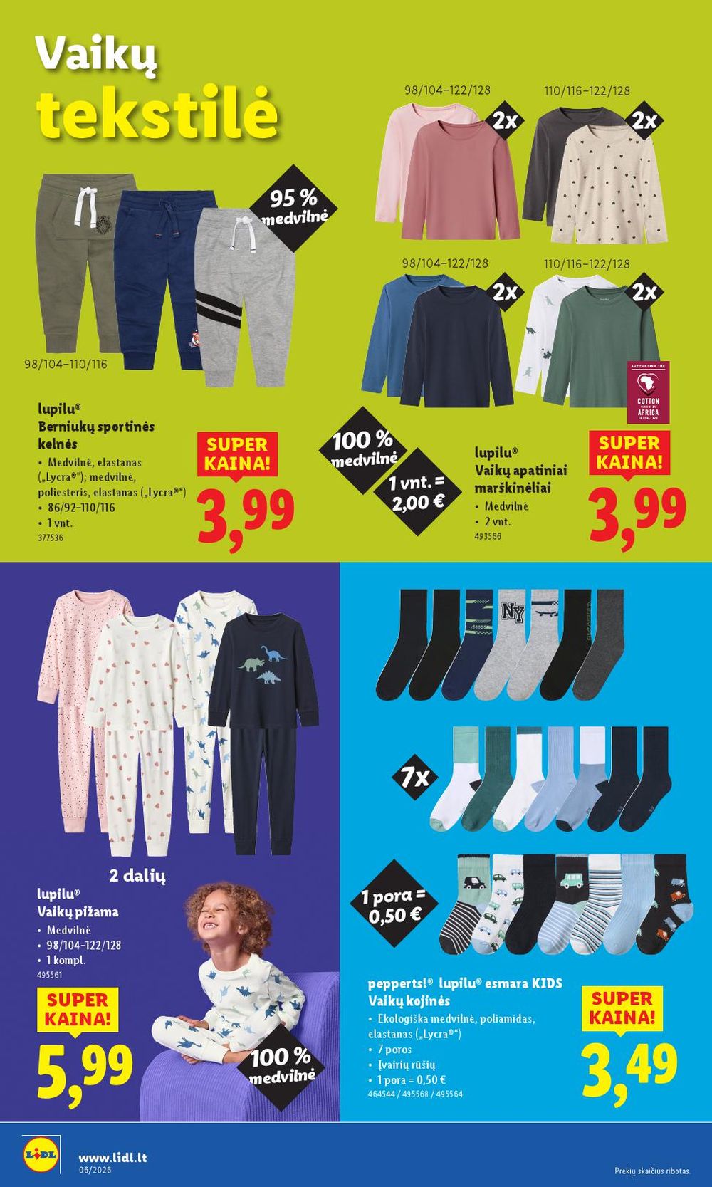 LIDL - Ne maisto prekių pasiūlymai (2026 02 02 - 2026 02 08) | 22