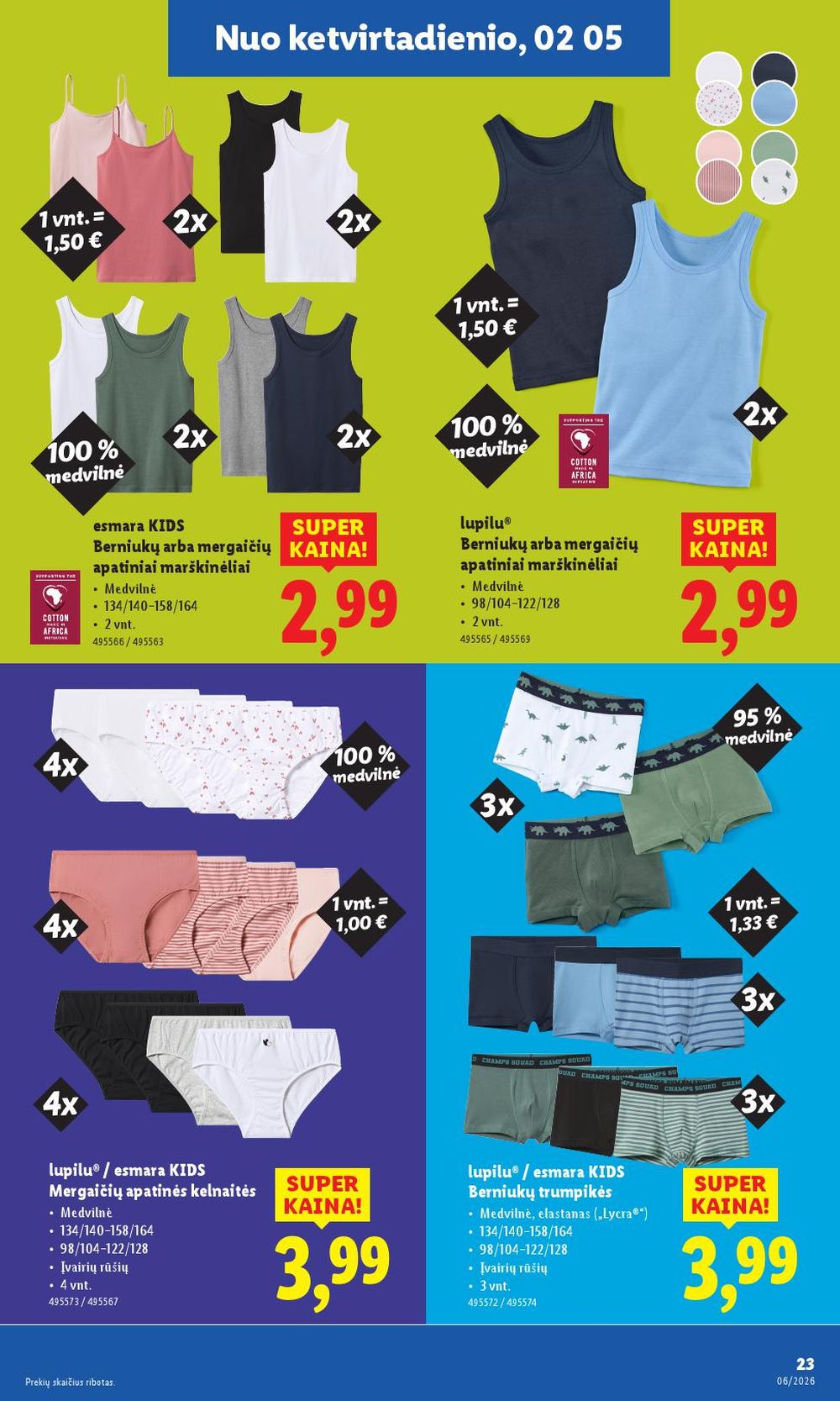 LIDL - Ne maisto prekių pasiūlymai (2026 02 02 - 2026 02 08) | 23