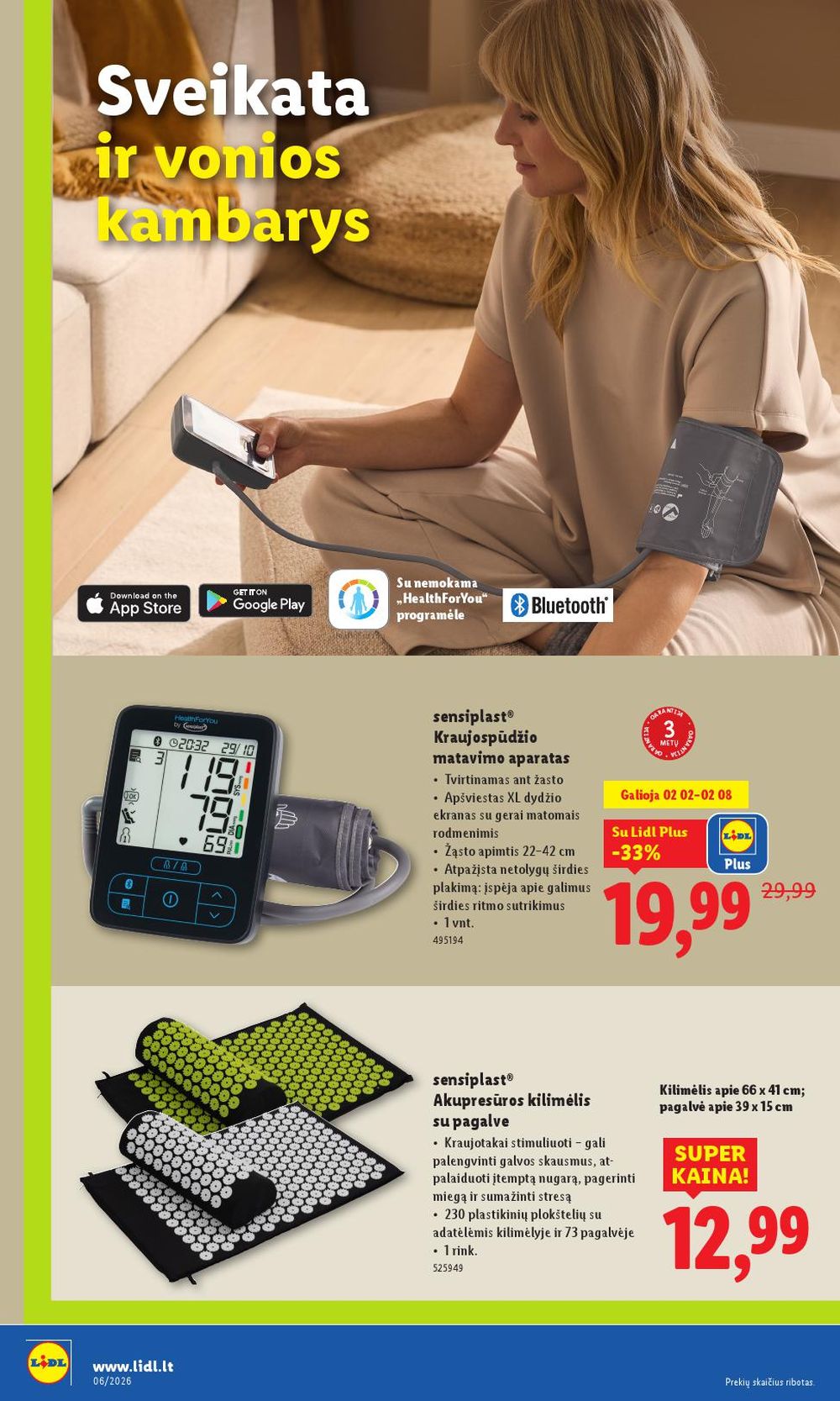 LIDL - Ne maisto prekių pasiūlymai (2026 02 02 - 2026 02 08) | 10