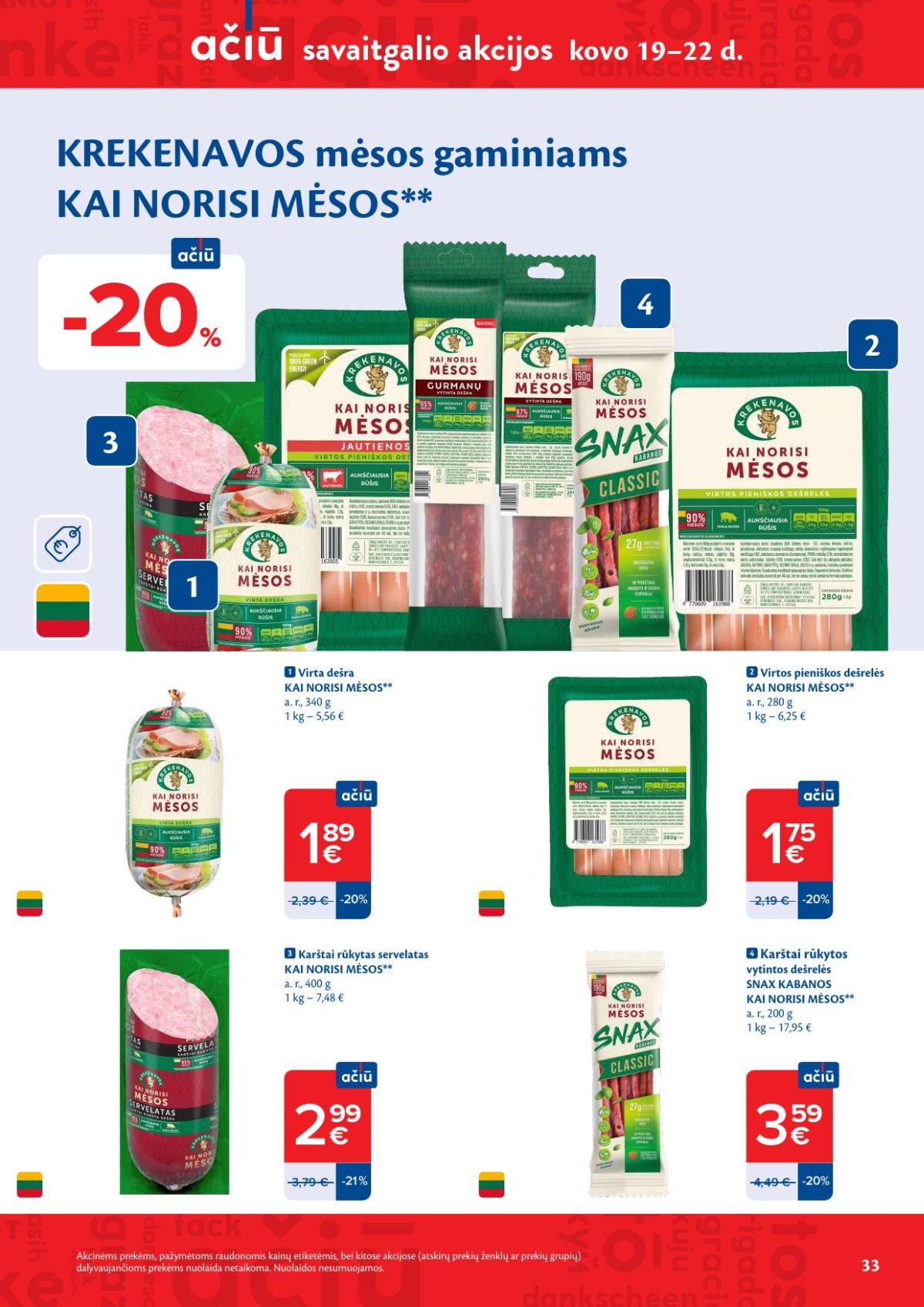 MAXIMA - Kaininis leidinys Nr.12 (2026 03 17 - 2026 03 23) | 17