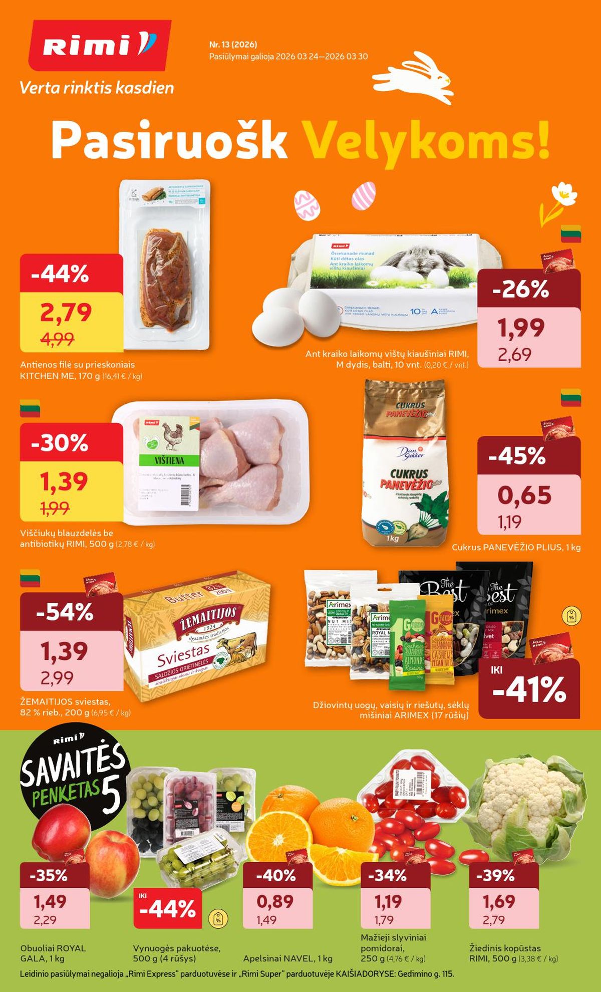 RIMI - Leidinys Nr.13 (2026 03 24 - 2026 03 30) | 1