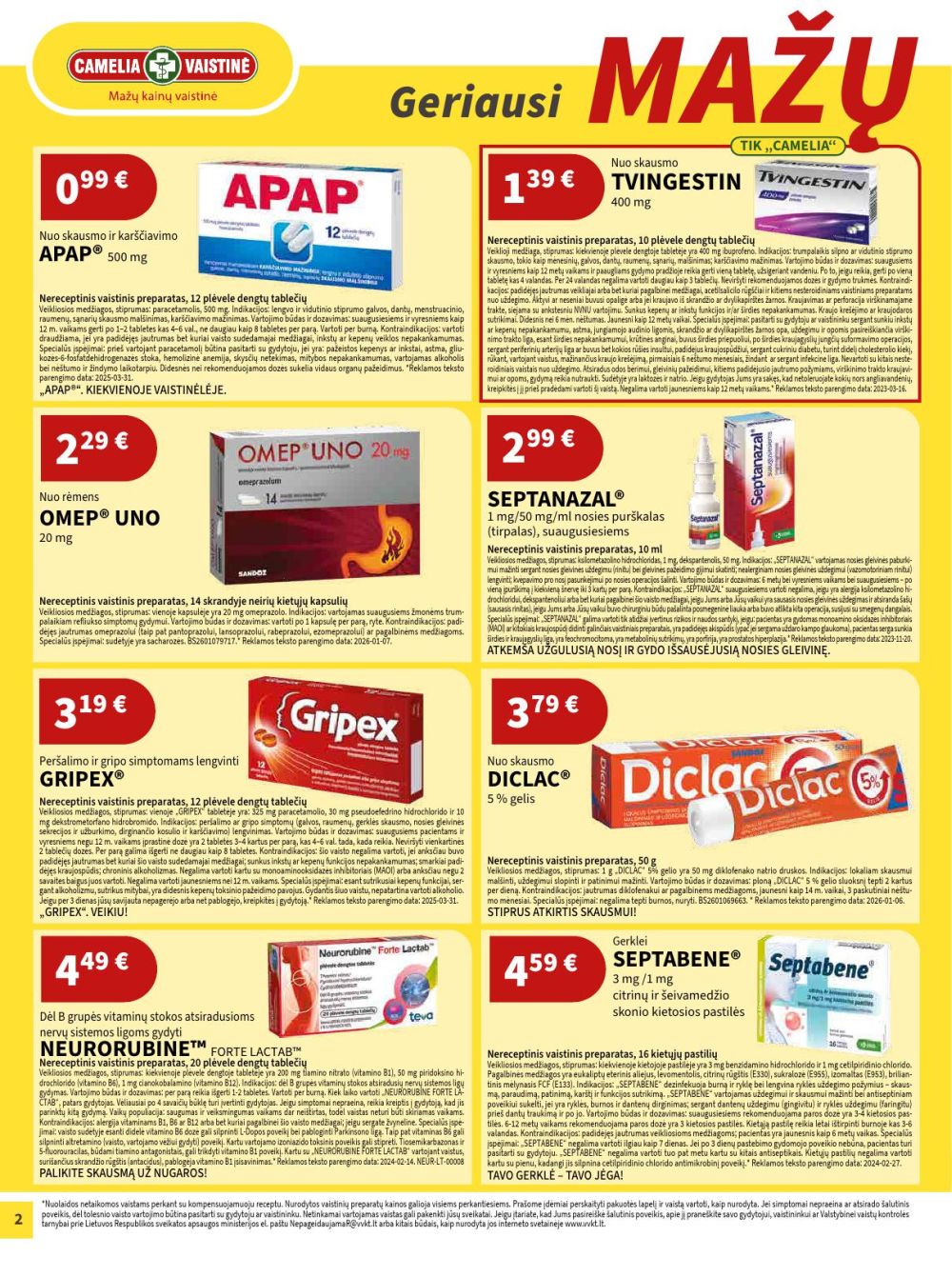 CAMELIA - Leidinys Nr.2 (2026 02 01 - 2026 02 28) | 2