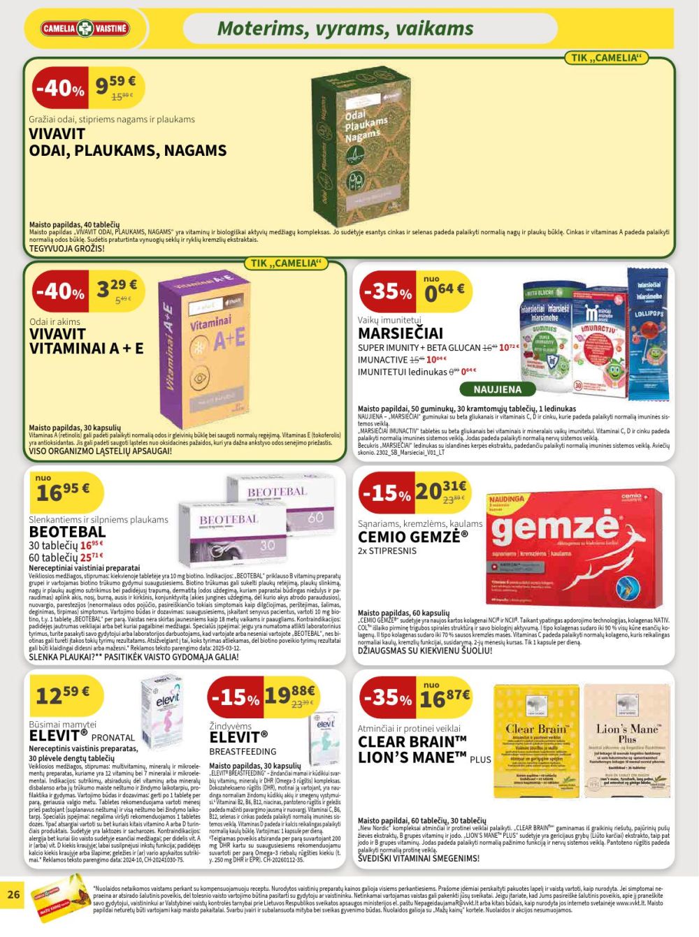 CAMELIA - Leidinys Nr.2 (2026 02 01 - 2026 02 28) | 26