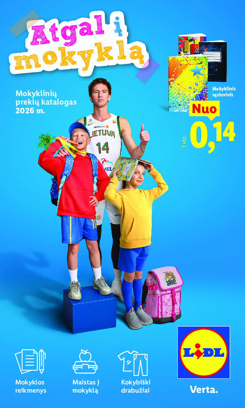 Atgal į mokyklą (2026-07-20 - 2026-09-06) | 1