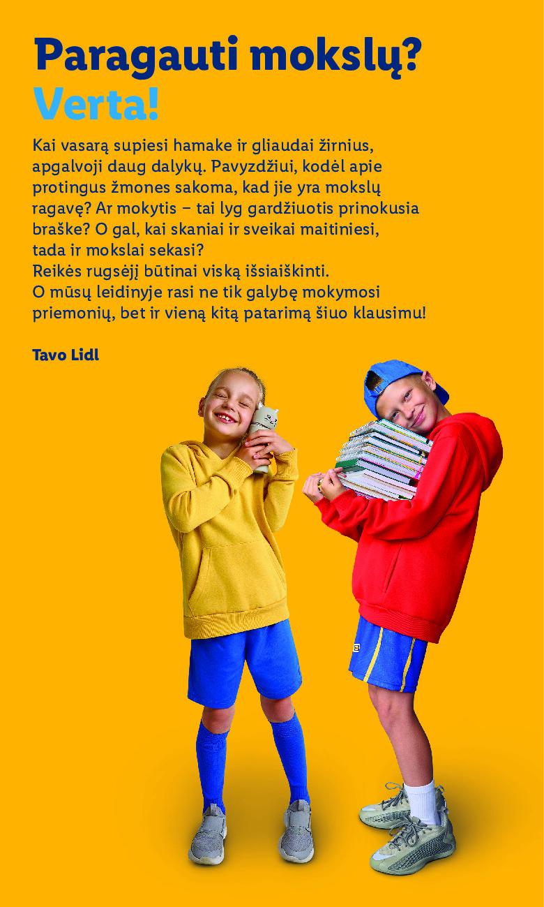 Atgal į mokyklą (2026-07-20 - 2026-09-06) | 2