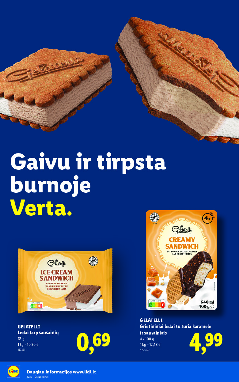 Daugiau ledų. Daugiau vasaros. (2026-06-08 - 2026-08-30) | 8