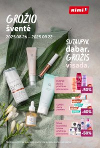 RIMI - Grožio šventė (2025 08 26 - 2025 09 22)
