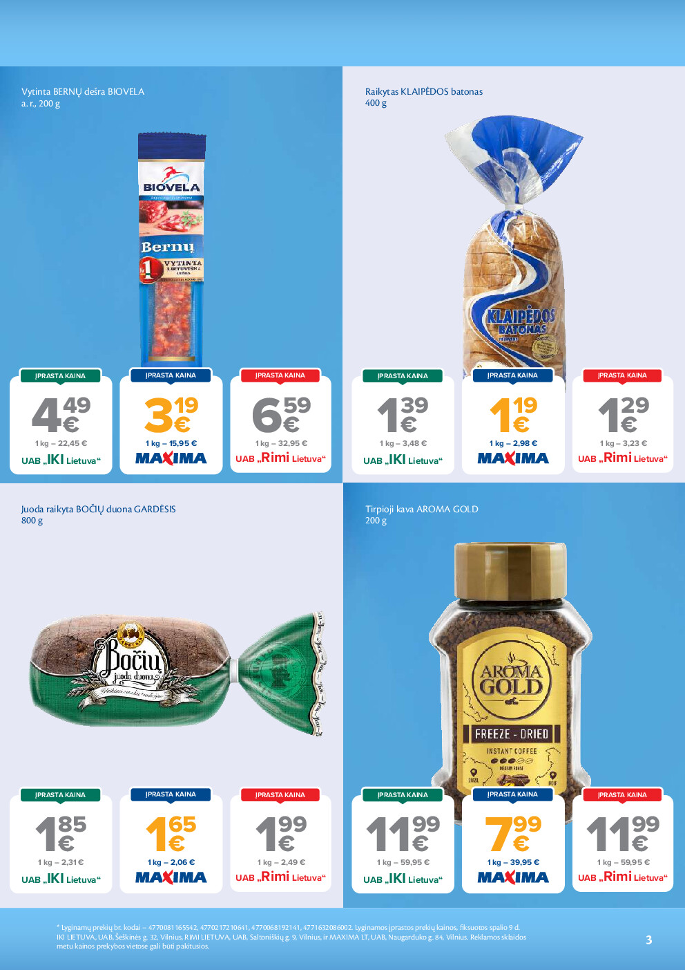 AČIŪ savaitinis leidinys Nr. 43 (2026-10-20 - 2026-10-26) | 3