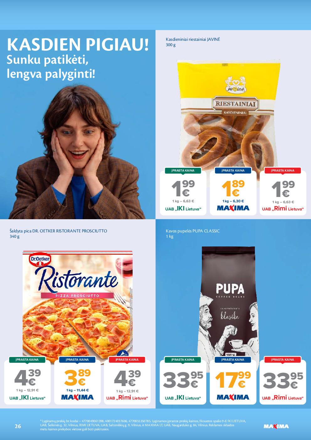 AČIŪ savaitinis leidinys Nr. 43 (2026-10-20 - 2026-10-26) | 26