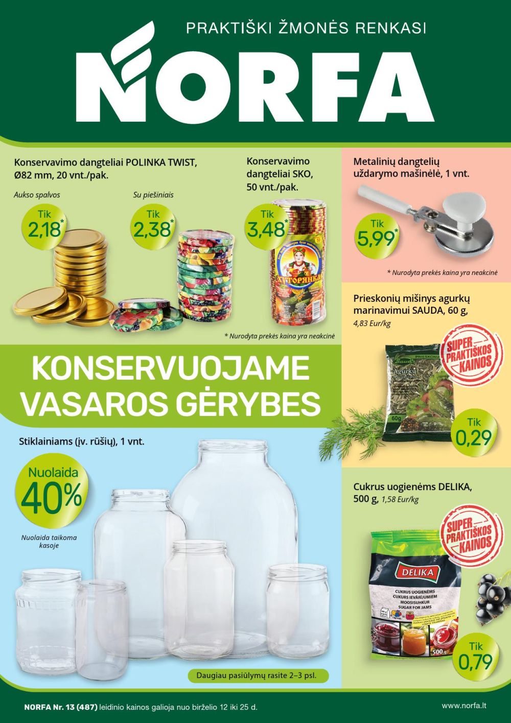 NORFA - Leidinys Nr.13 (2025 06 12 - 2025 06 25) | 1
