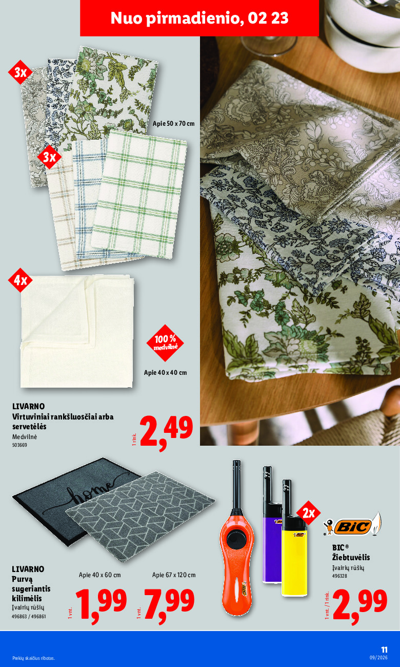 NE MAISTO PREKIŲ PASIŪLYMAI (2026-02-23 - 2026-03-01) | 11
