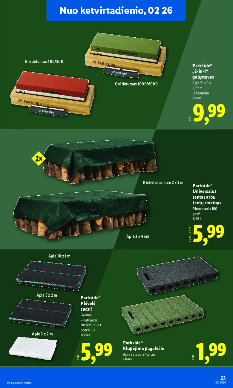 NE MAISTO PREKIŲ PASIŪLYMAI (2026-02-23 - 2026-03-01) | 23