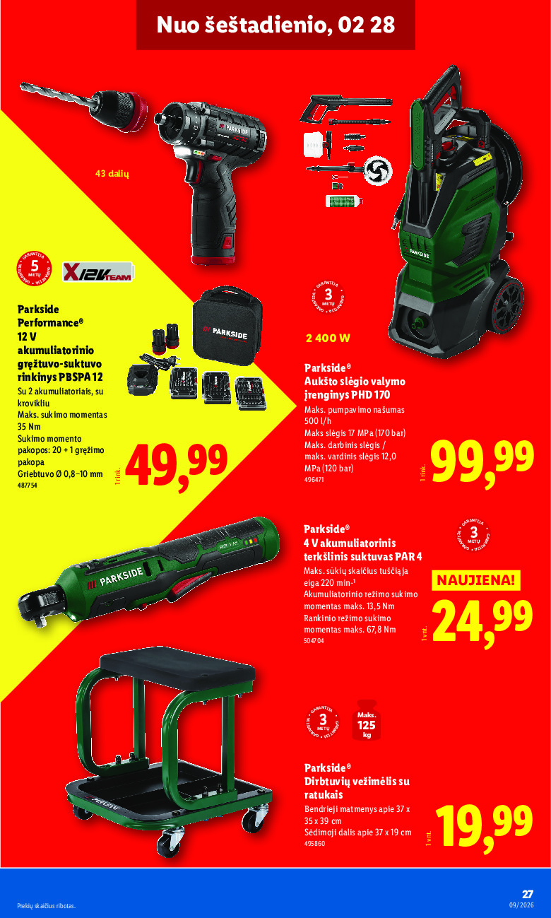 NE MAISTO PREKIŲ PASIŪLYMAI (2026-02-23 - 2026-03-01) | 27