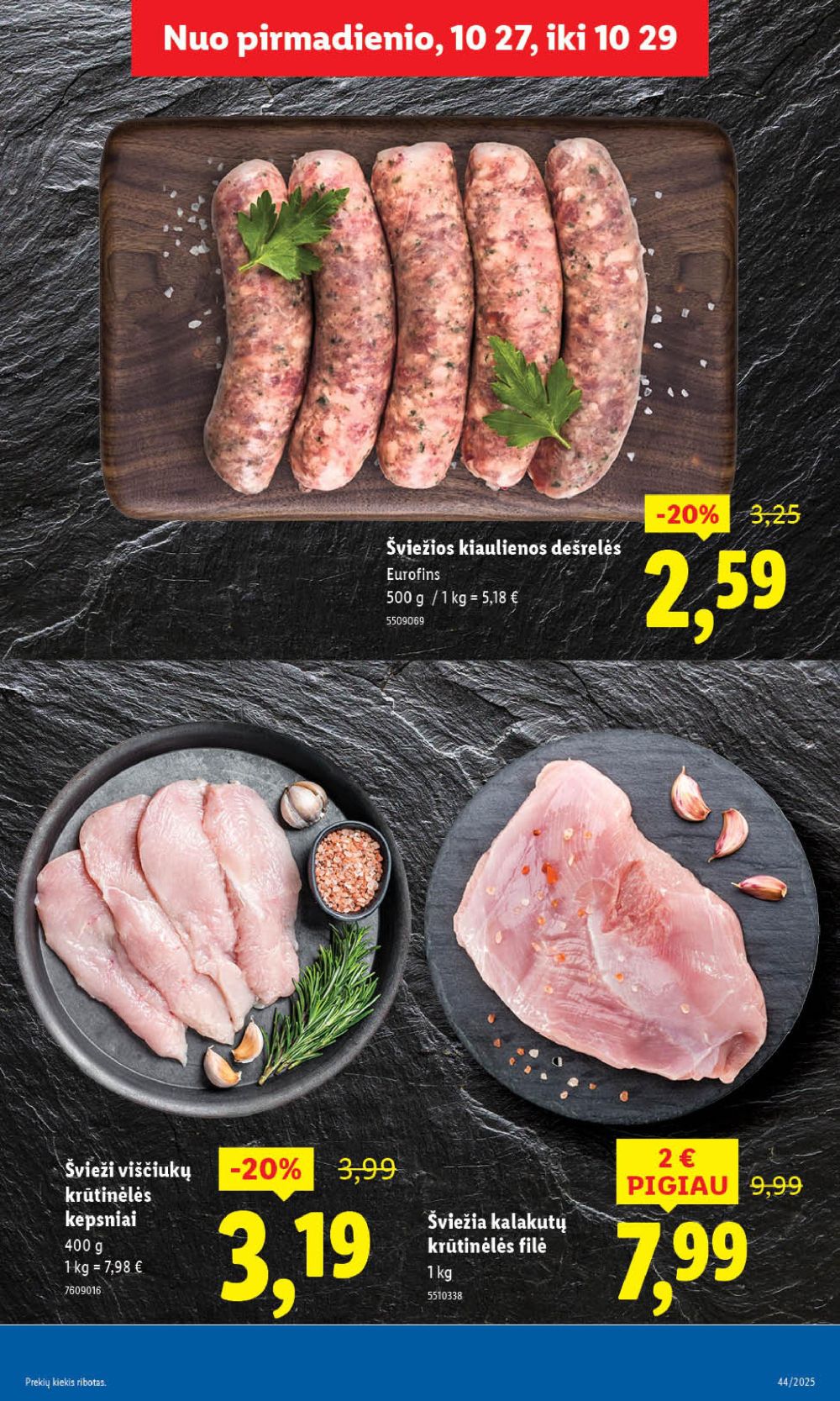 LIDL - Maisto prekių pasiūlymai (2025 10 30 - 2025 11 02) | 17