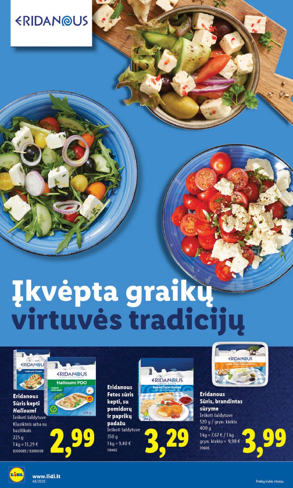 LIDL - Maisto prekių pasiūlymai (2025 10 30 - 2025 11 02) | 18