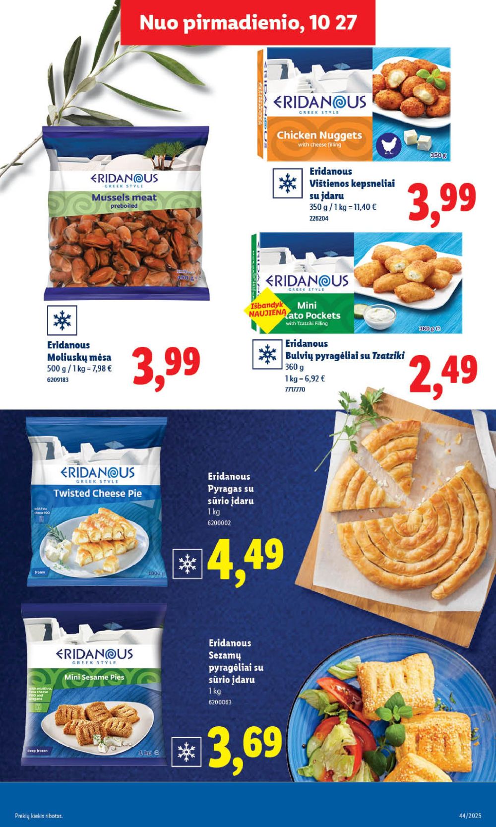 LIDL - Maisto prekių pasiūlymai (2025 10 30 - 2025 11 02) | 23