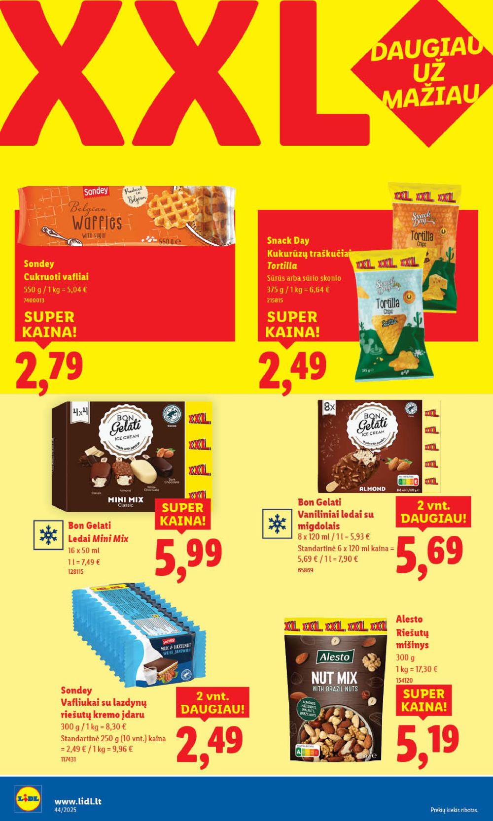 LIDL - Maisto prekių pasiūlymai (2025 10 30 - 2025 11 02) | 30