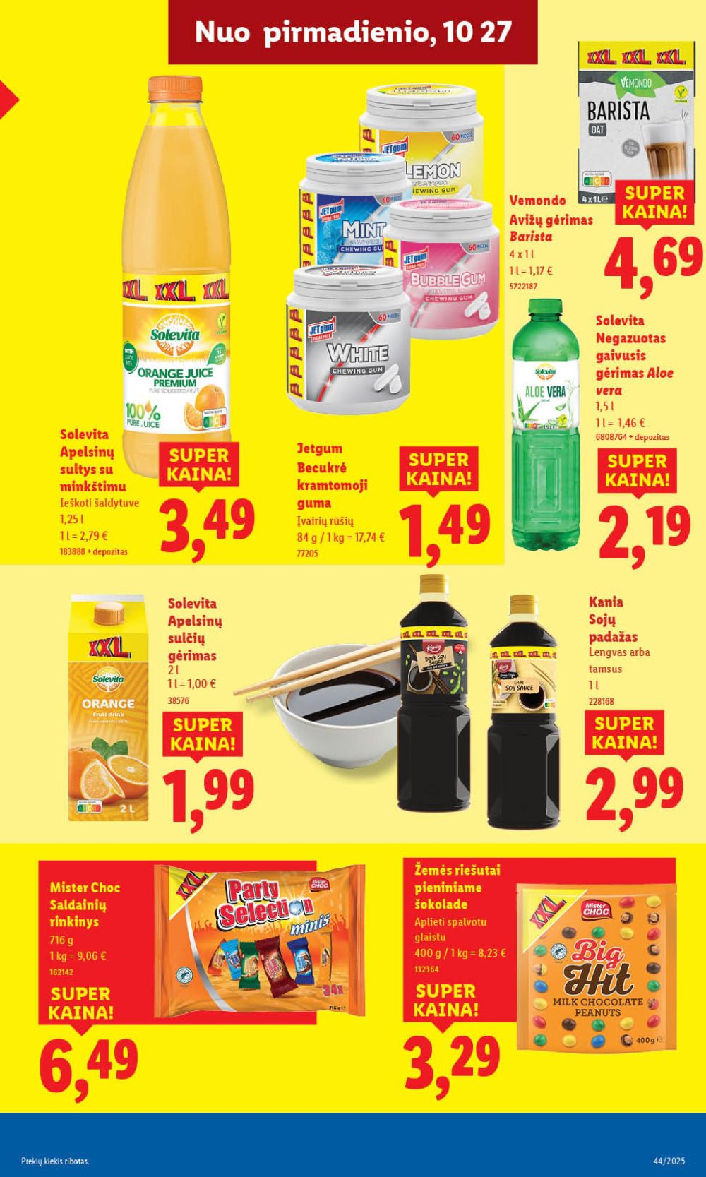 LIDL - Maisto prekių pasiūlymai (2025 10 30 - 2025 11 02) | 31