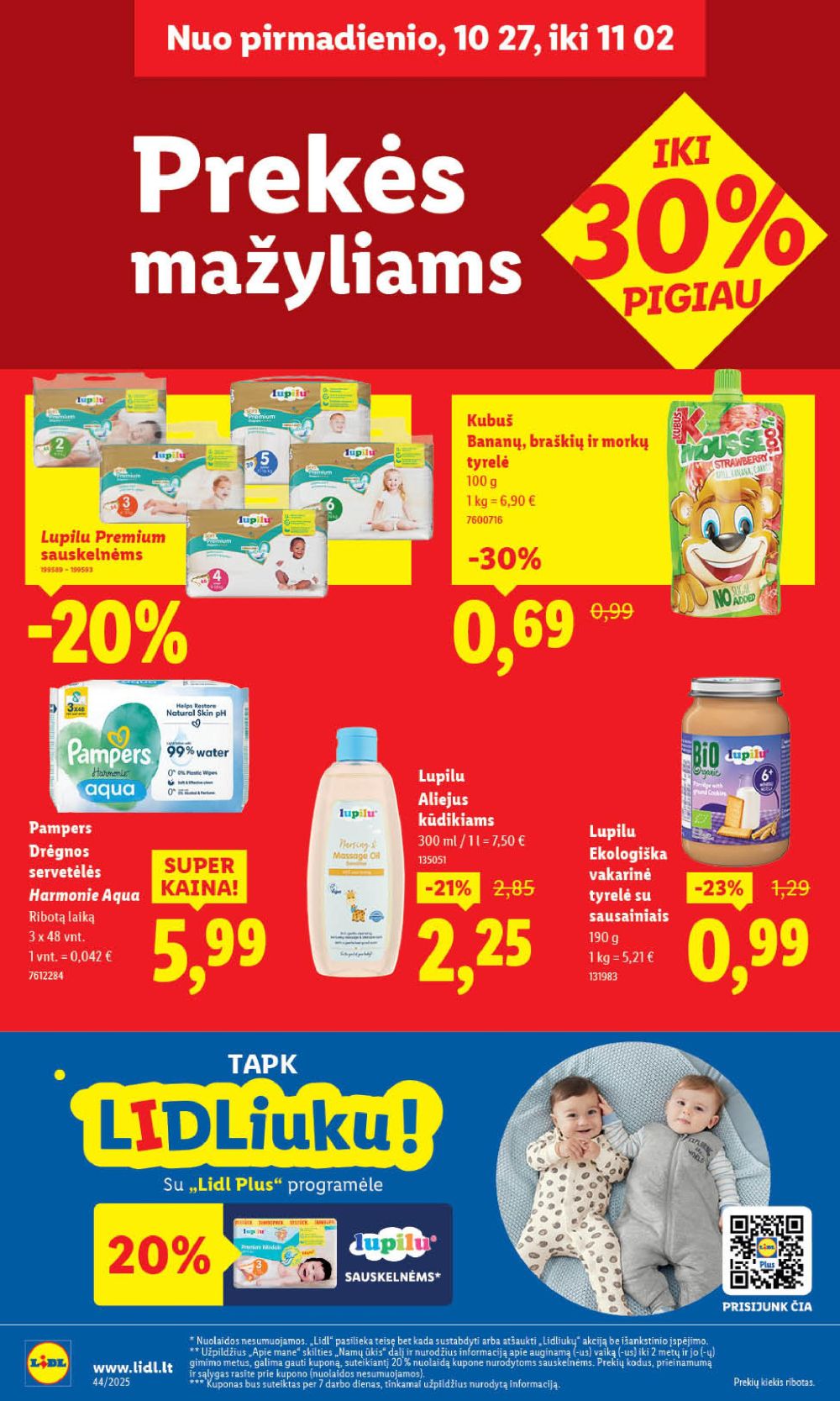 LIDL - Maisto prekių pasiūlymai (2025 10 30 - 2025 11 02) | 52