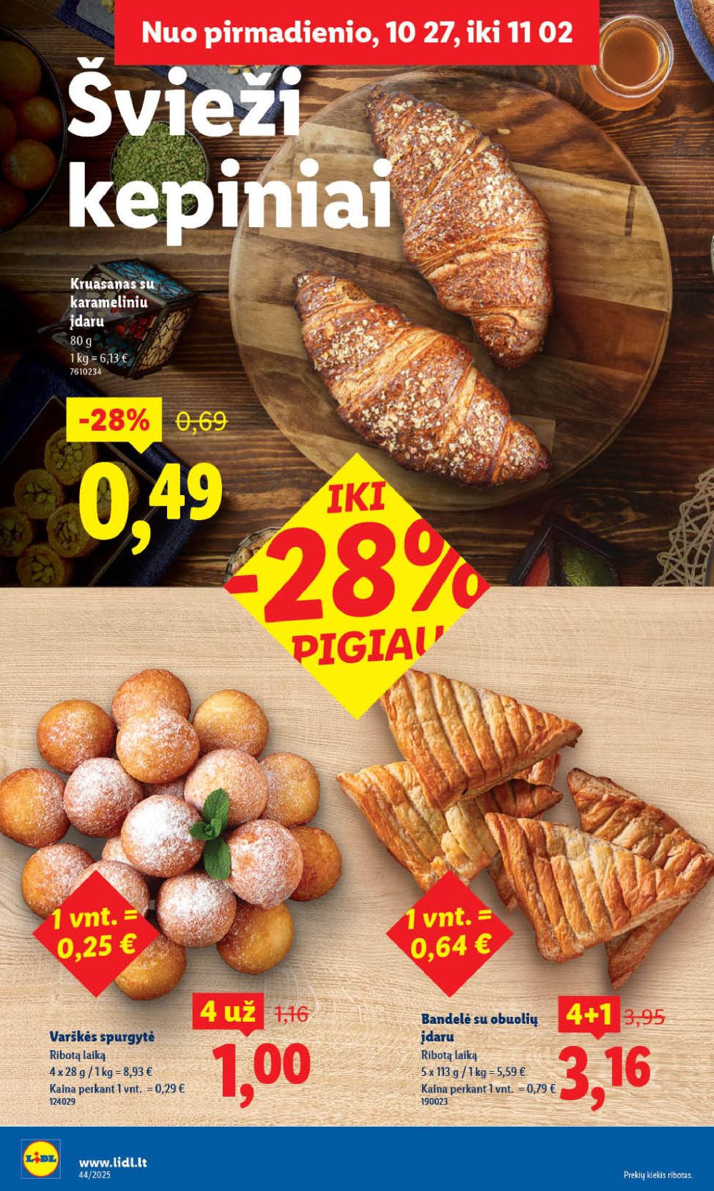 LIDL - Maisto prekių pasiūlymai (2025 10 30 - 2025 11 02) | 8