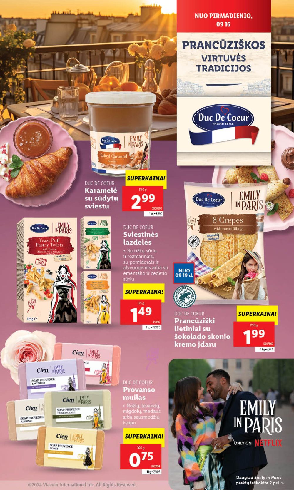 LIDL - Prancūzų virtuvės tradicijos (2024 09 16 - 2024 09 22) | 1