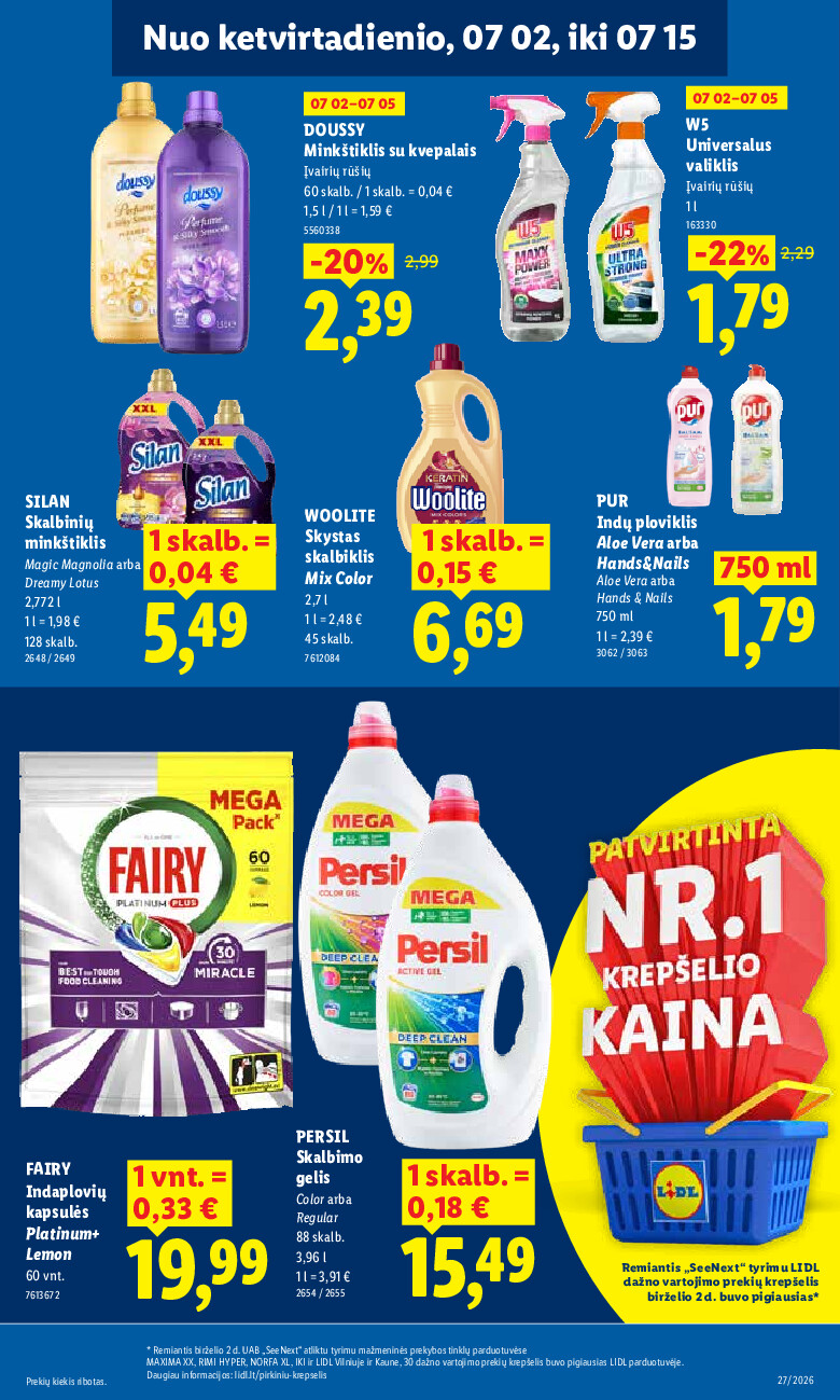 MAISTO PREKIŲ PASIŪLYMAI (2026-06-29 - 2026-07-05) | 31