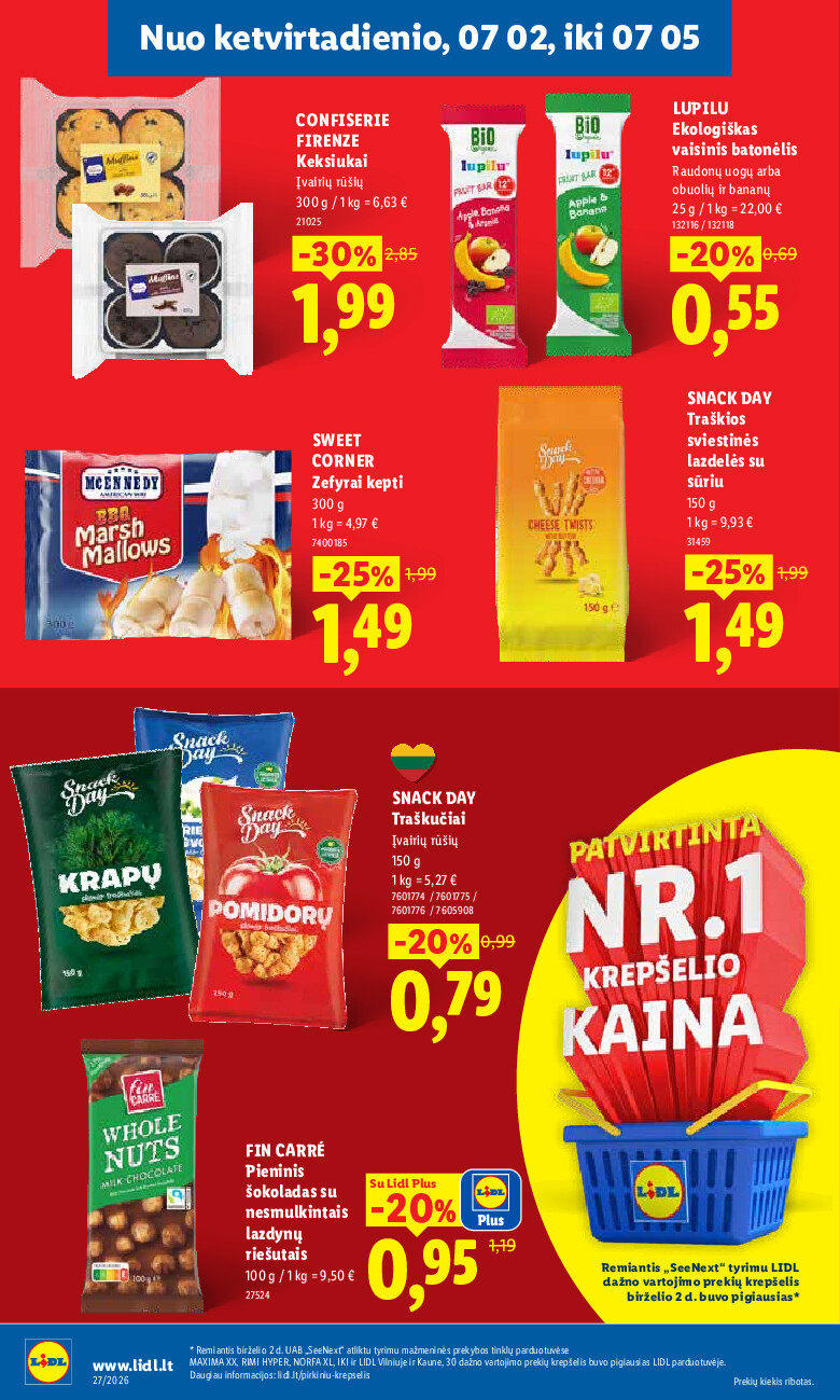 MAISTO PREKIŲ PASIŪLYMAI (2026-06-29 - 2026-07-05) | 36