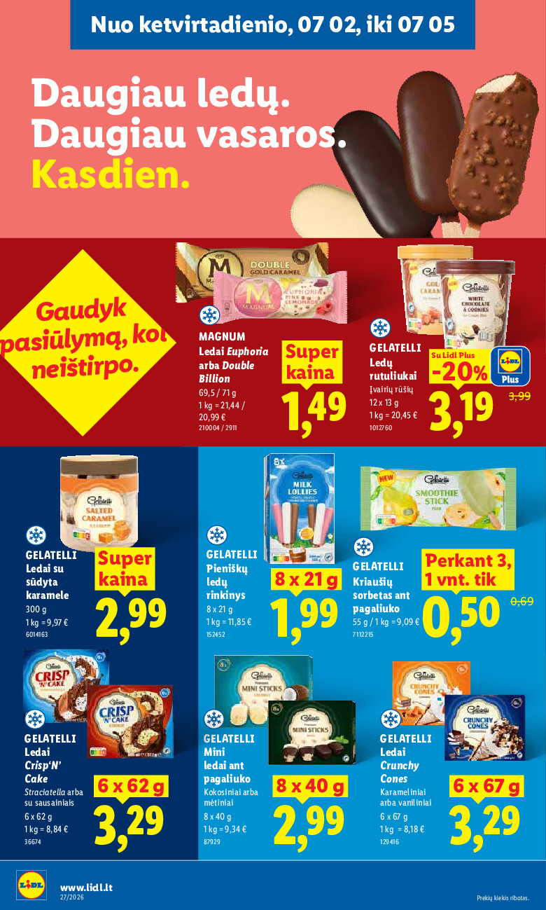 MAISTO PREKIŲ PASIŪLYMAI (2026-06-29 - 2026-07-05) | 40