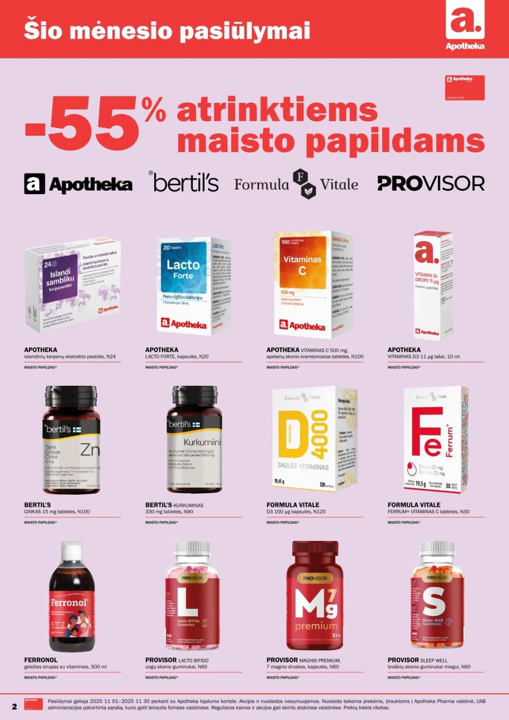 APOTHEKA (2025 11 01 - 2025 11 30) | 2