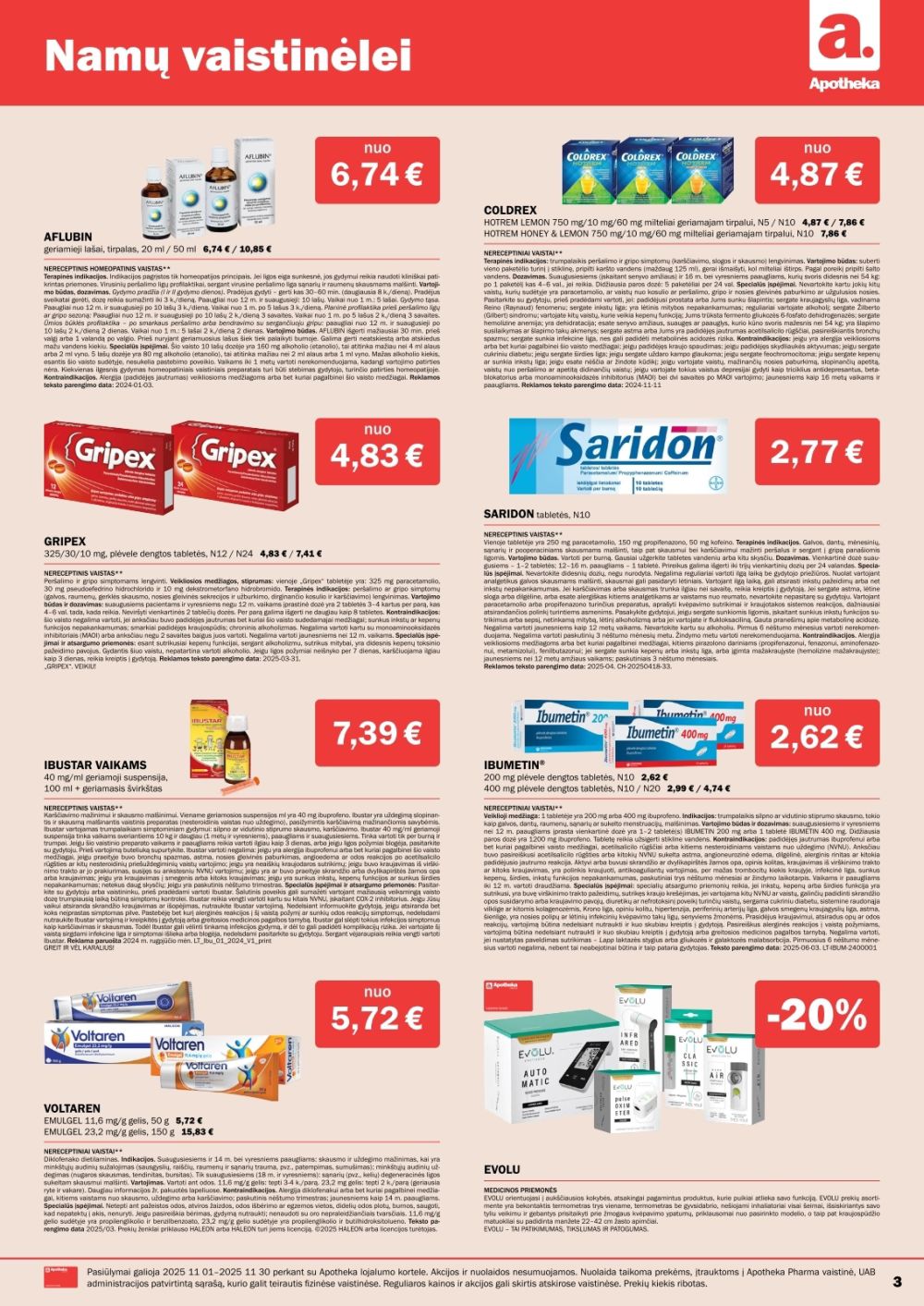 APOTHEKA (2025 11 01 - 2025 11 30) | 3