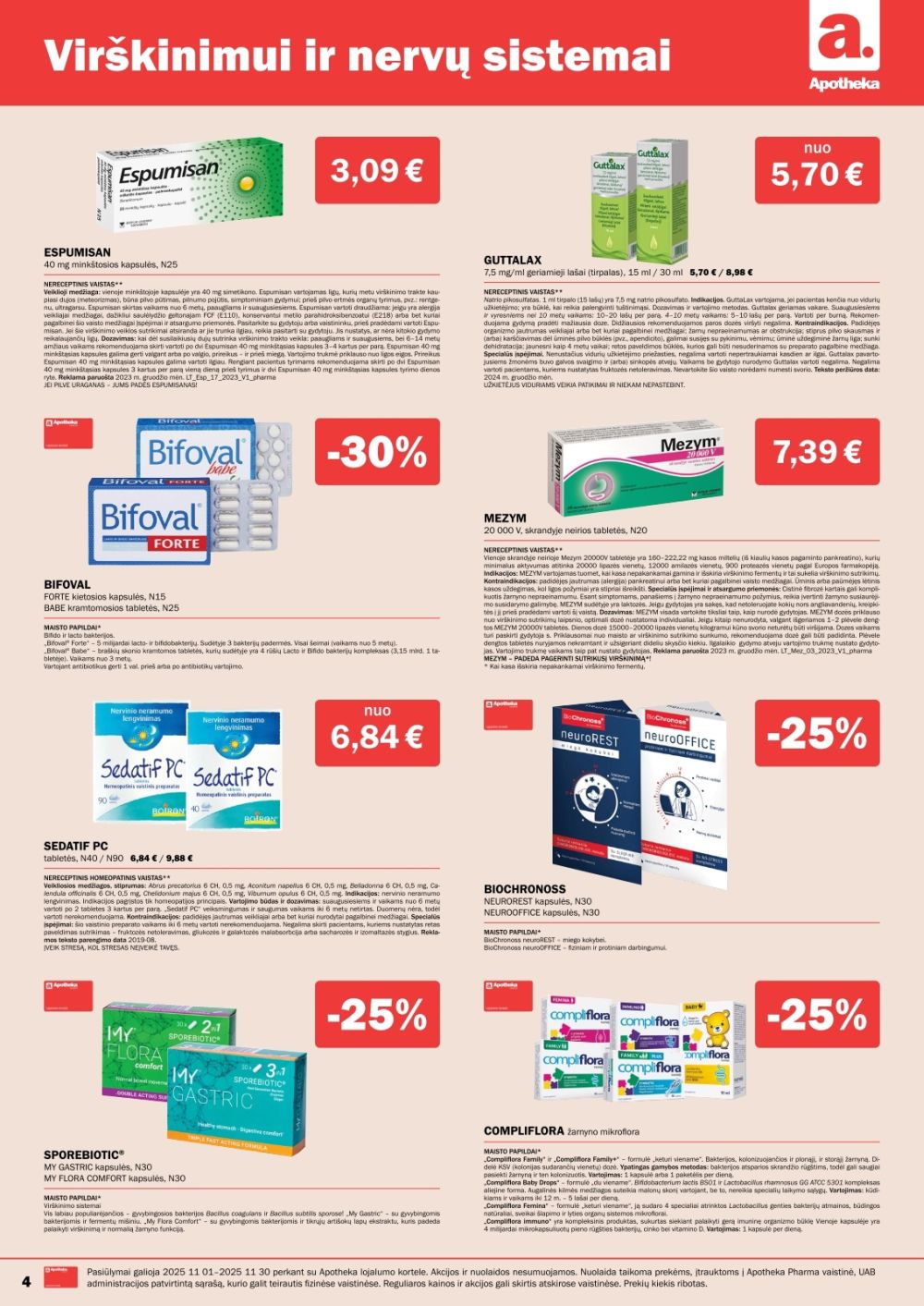 APOTHEKA (2025 11 01 - 2025 11 30) | 4