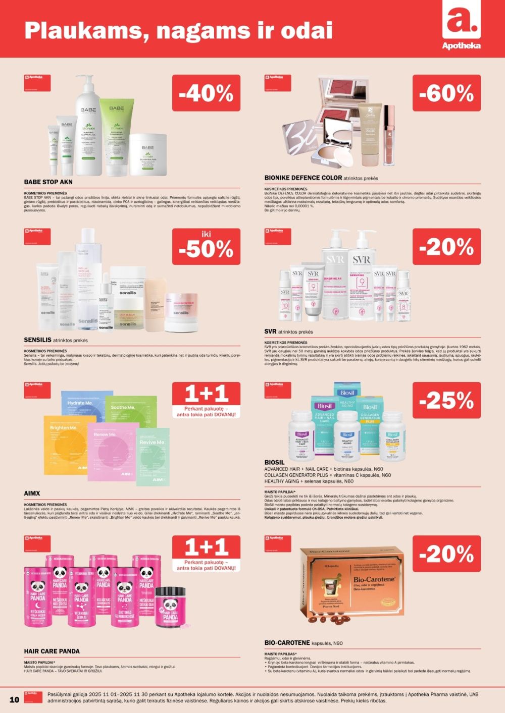 APOTHEKA (2025 11 01 - 2025 11 30) | 10
