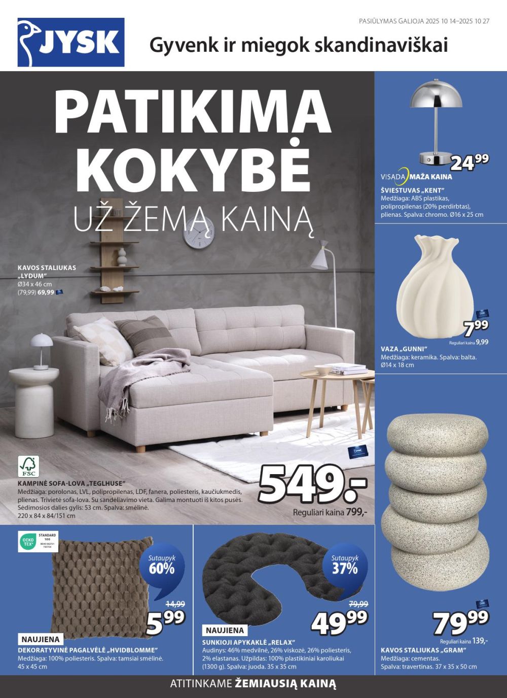 JYSK (2025 10 14 - 2025 10 27) | 1
