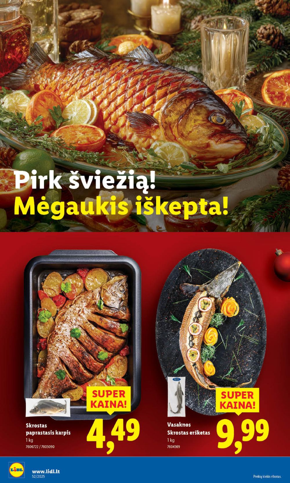 LIDL - Maisto prekių pasiūlymai (2025 12 26 - 2025 12 28) | 16